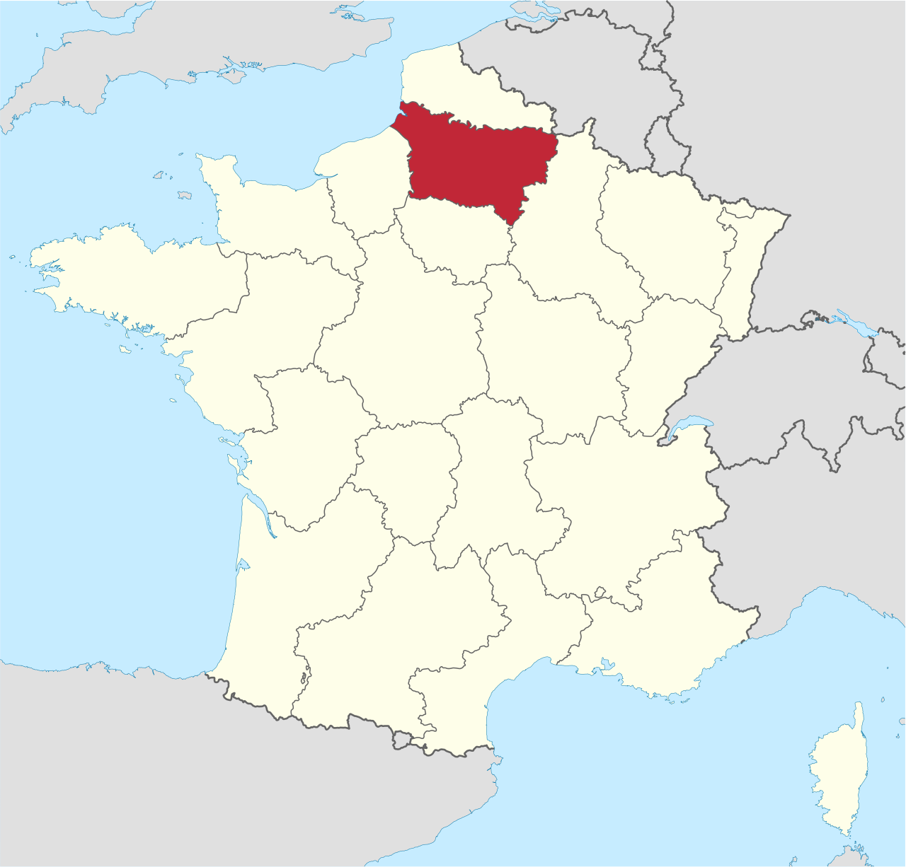 Регион Пикардия (Picardie), Франция - достопримечательности, города