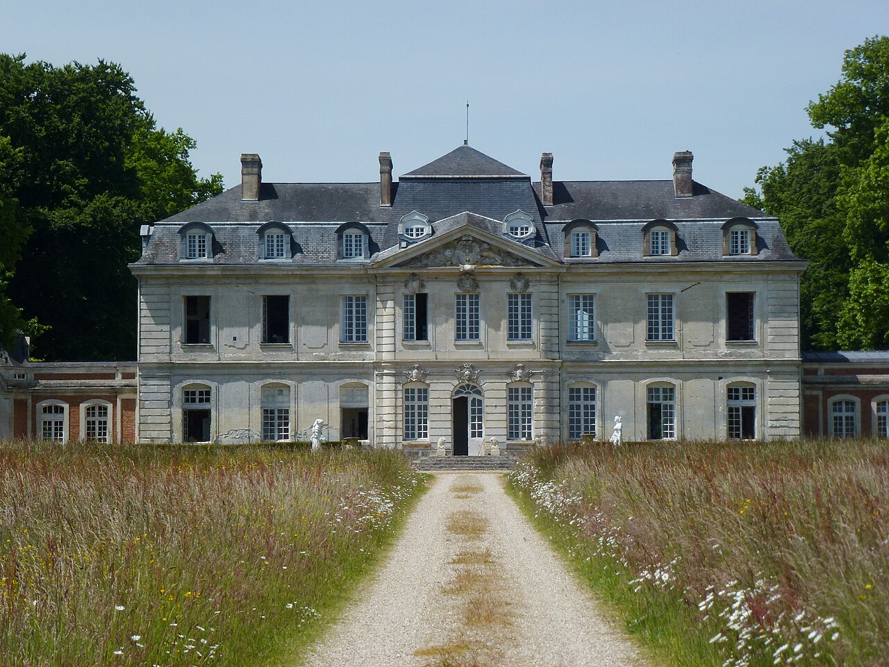 Saint-Georges-du-Vièvre (Eure, Fr) château de Launay.JPG
